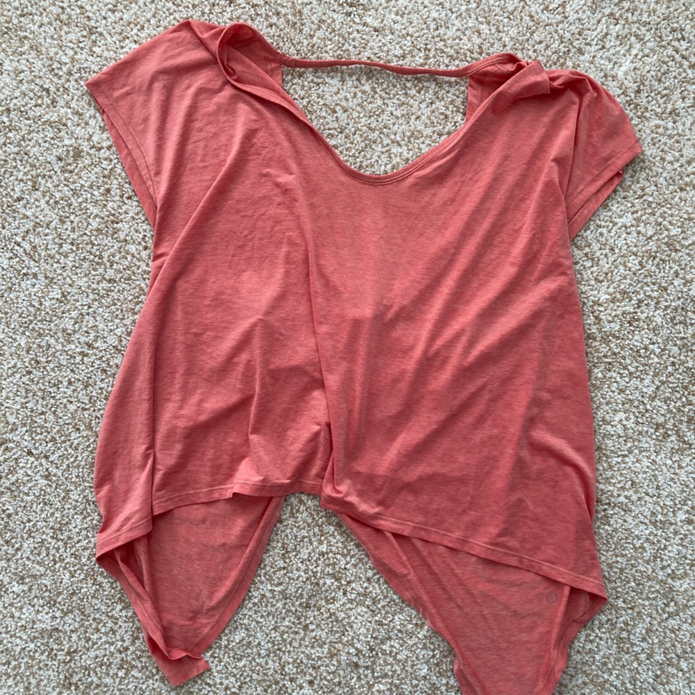 lululemon athletica Coral Short Sleeve Tee